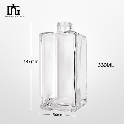 330 ml θερμική μεταφορά εκτύπωσης γυάλινο μπουκάλι για την εξατομίκευση των λικέρ και των ποτών