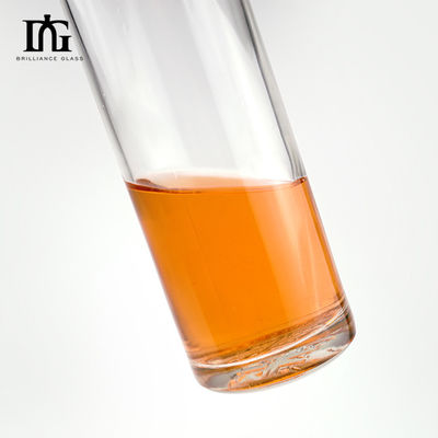 OEM/ODM Δικαιούται 700ml Glass Spirits Μπουκάλια Λικέρ Διαφανή 500ml 750ml μπουκάλι ουίσκι