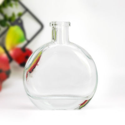 500 ml γυάλινο μπουκάλι με χαραγμένο σχήμα για τερματισμό του ρούμι με τζιν και μπράντυ