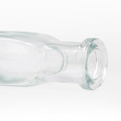 500 ml γυάλινο μπουκάλι με χαραγμένο σχήμα για τερματισμό του ρούμι με τζιν και μπράντυ