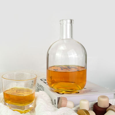 330ml/500ml/700ml Φιάλο κρασιού για οινοπνευματώδη ποτά Φιάλο γυαλιού Ζωγραφική Γλυπτική Ζεστή σφράγιση