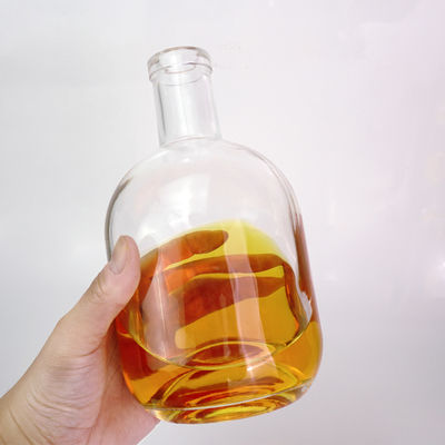 330ml/500ml/700ml Φιάλο κρασιού για οινοπνευματώδη ποτά Φιάλο γυαλιού Ζωγραφική Γλυπτική Ζεστή σφράγιση