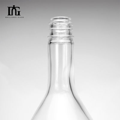 Whiskey Juniper Vodka Custom Label Γυάλινο μπουκάλι με μεγάλη χωρητικότητα 750ml 1000ml 1750ml
