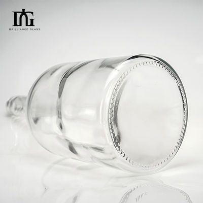 Whiskey Juniper Vodka Custom Label Γυάλινο μπουκάλι με μεγάλη χωρητικότητα 750ml 1000ml 1750ml