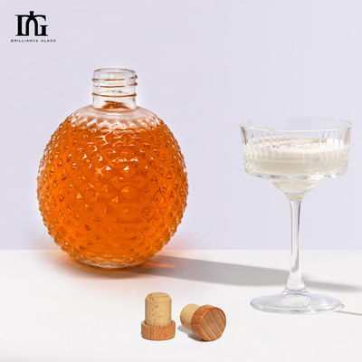 700 ml χύδης κρασί αλκοόλ γυάλινο μπουκάλι για οινοπνευματώδη ουίσκι βότκα καπάκι τύπου φελλού βίδα και τα δύο