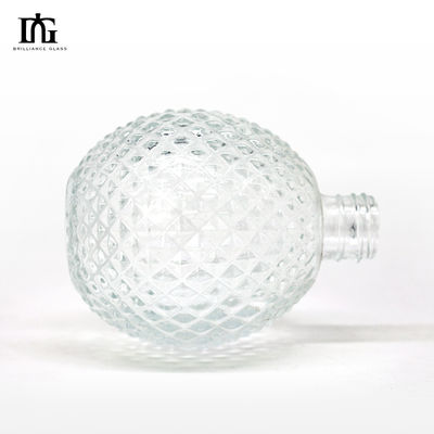 700 ml χύδης κρασί αλκοόλ γυάλινο μπουκάλι για οινοπνευματώδη ουίσκι βότκα καπάκι τύπου φελλού βίδα και τα δύο