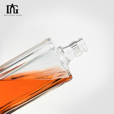500 ml καθαρό γυάλινο μπουκάλι για ποτά ποτών ποτών ρούμι ουίσκι τζιν βότκα Παροχή δείγματος