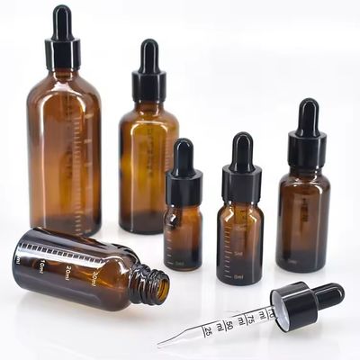 15 ml 50 ml συσκευασία περιποίησης δέρματος αιθέρια λάδια σταγονίδια γυάλινο μπουκάλι για λάδι προσαρμοσμένο λογότυπο