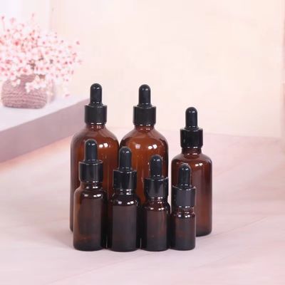 15 ml 50 ml συσκευασία περιποίησης δέρματος αιθέρια λάδια σταγονίδια γυάλινο μπουκάλι για λάδι προσαρμοσμένο λογότυπο