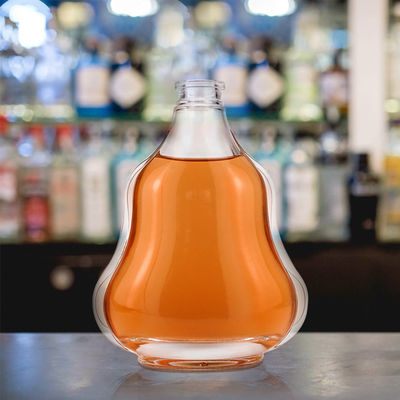 Γυάλινο μπουκάλι ουίσκι 500ml 750ml 1000ml Βασικό υλικό γυαλί τύπου καπάκις βίδα φελλού και τα δύο