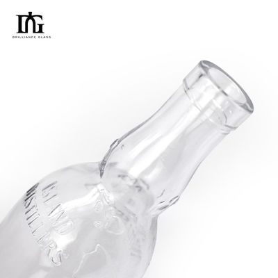 Υλικό του σώματος Γυαλί 750 ml 500 ml Ουίσκι Τζιν μπουκάλι ουίσκι για ποτά και αρώματα