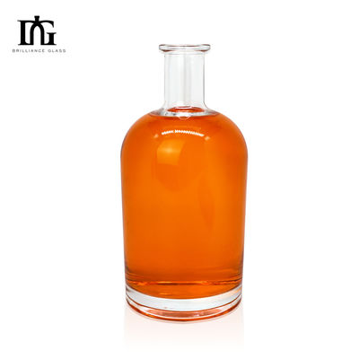 TJ028 750 ml Super Flint Διαφανής Βότκα Αλκοόλ Λικέρ γυάλινο μπουκάλι