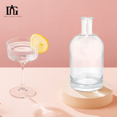 TJ028 750 ml Super Flint Διαφανής Βότκα Αλκοόλ Λικέρ γυάλινο μπουκάλι
