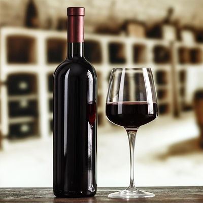 270 ml 350 ml 500 ml 750/1000 ml μπουκάλι γυαλιού κρασιού με καπάκι από φελλό 077