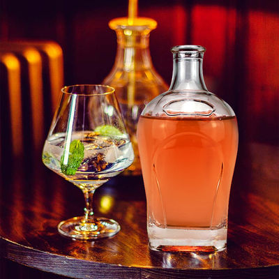 080 Λικέρ και ποτά Γυάλινο μπουκάλι με φελλό 500 ml/700 ml/750 ml