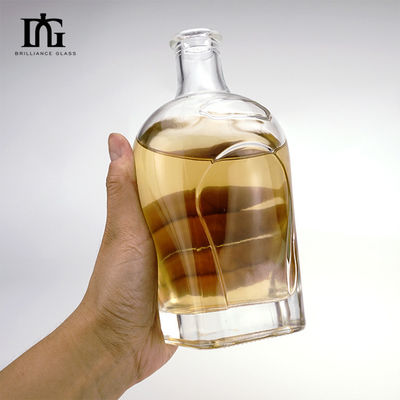 080 Λικέρ και ποτά Γυάλινο μπουκάλι με φελλό 500 ml/700 ml/750 ml