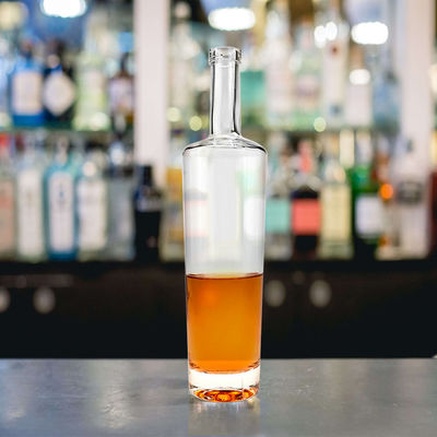 700 ml Διαυγές γυάλινο μπουκάλι για ποτά Ουίσκι Τεκίλα Xo Spirits Βότκα Τζιν Ρουμ Μπράντυ