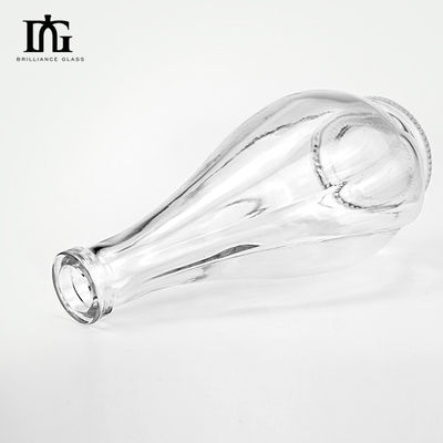 500 ml Καθαρή Κενή Βότκα Λικέρ 700 ml Τζιν Ρομ Πνευματώδη Αλκοόλ γυάλινα μπουκάλια για τσάι και λικέρ
