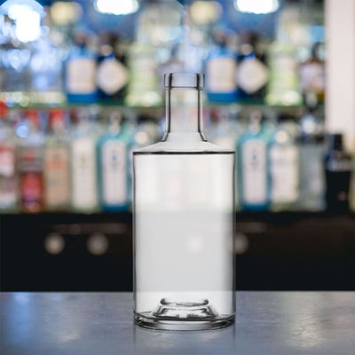 375 ml 500 ml 750 ml γυάλινο μπουκάλι κρασιού μοναδικό διαφανές μπουκάλι με φελλό και καπάκι με βίδα