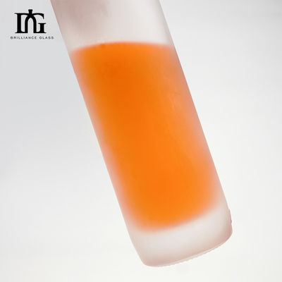 Μπουκάλια με το λογότυπο του πελάτη 500 ml διαυγές στρογγυλό γυαλί